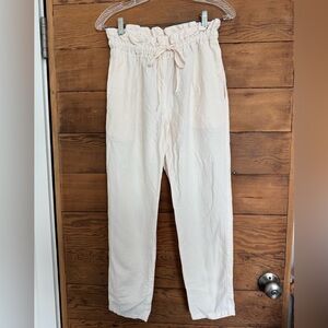 Hatch Maternity Pants in Cream